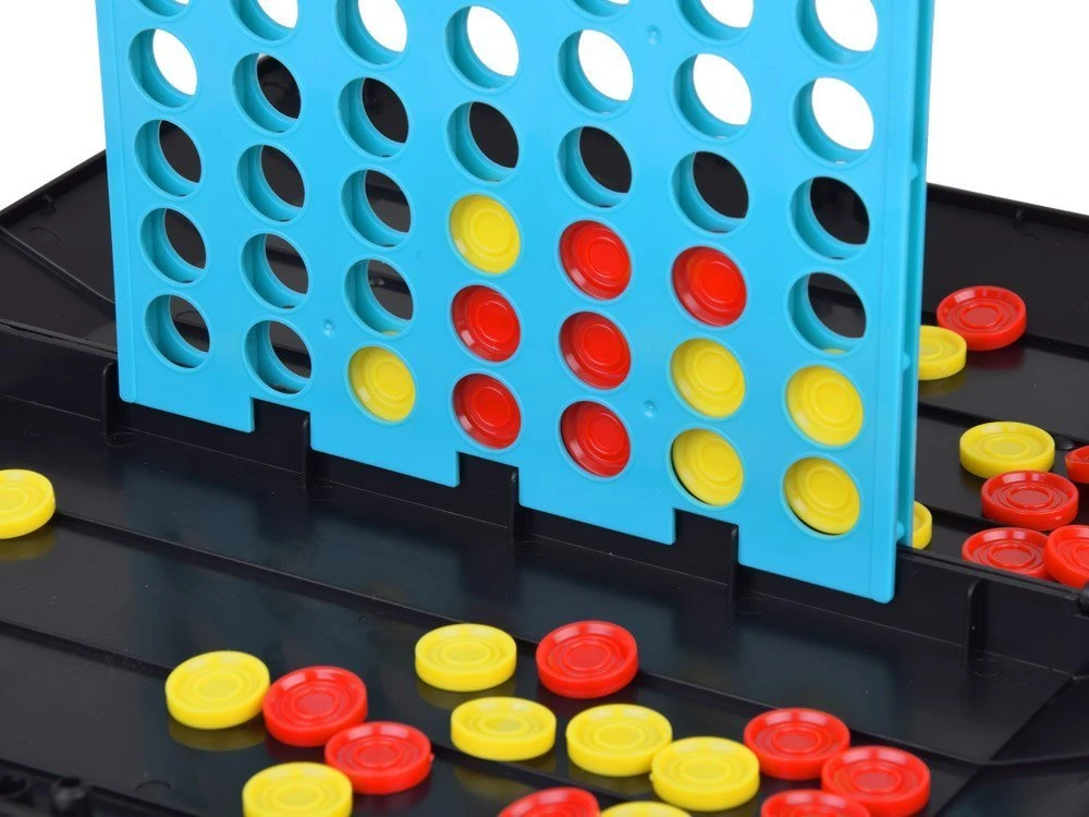Jokomisiada Žaidimų rinkinys 2in1 tic-tac-toe line up 4 loginiai strateginiai GR0679