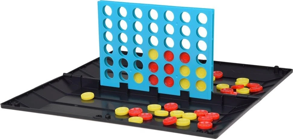 Jokomisiada Žaidimų rinkinys 2in1 tic-tac-toe line up 4 loginiai strateginiai GR0679