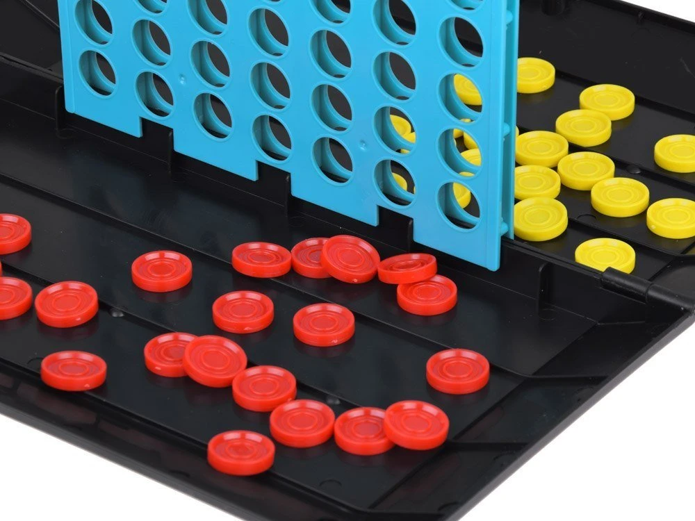 Jokomisiada Žaidimų rinkinys 2in1 tic-tac-toe line up 4 loginiai strateginiai GR0679