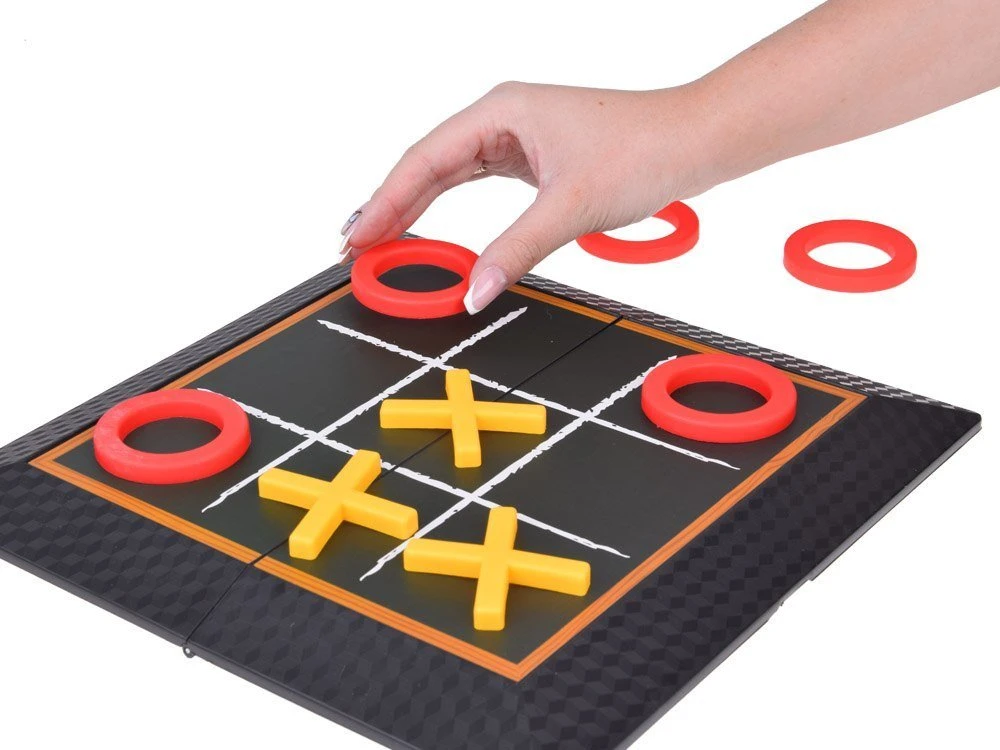 Jokomisiada Žaidimų rinkinys 2in1 tic-tac-toe line up 4 loginiai strateginiai GR0679