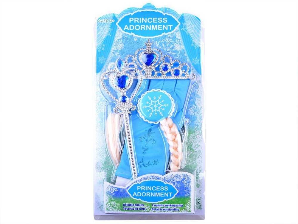 Jokomisiada Rinkinys princesės su pasakomis Crown Hair ZA3967