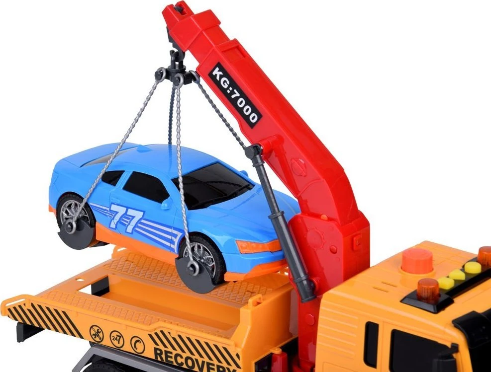Jokomisiada Vilkiko + automobilio šviesos garsas SUPER mobiliojo HDS krano ZA5408 komplektas