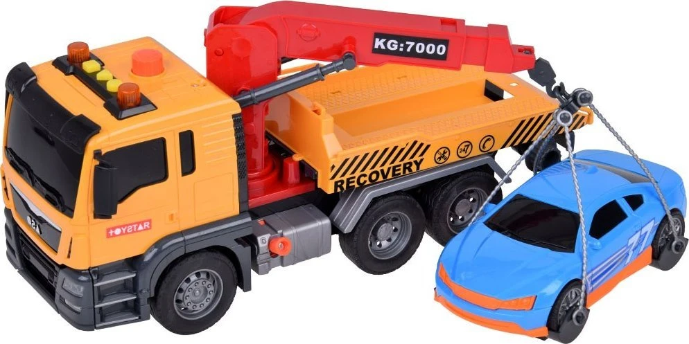 Jokomisiada Vilkiko + automobilio šviesos garsas SUPER mobiliojo HDS krano ZA5408 komplektas