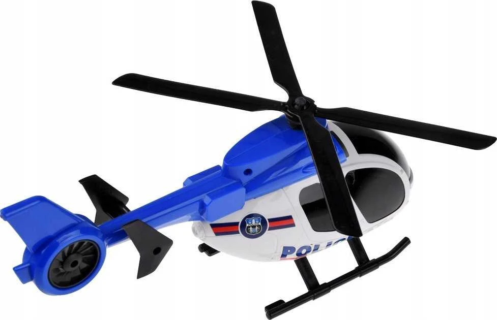 Jokomisiada Policijos transporto priemonių rinkinys Auto Helicopter Sound Light ZA4626