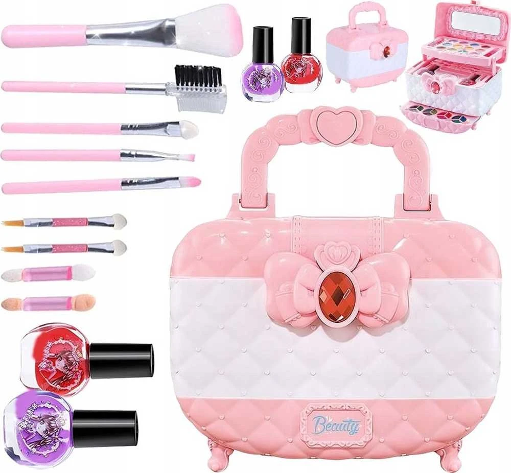 Jokomisiada Rožinė Beauty Chest makeup set ZA4175