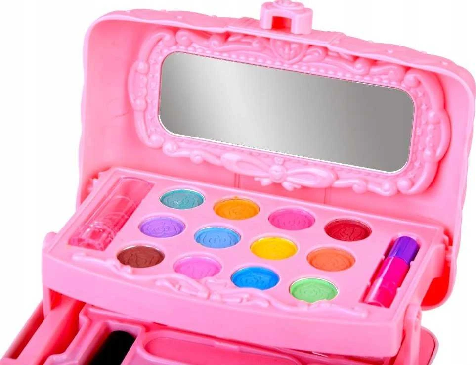 Jokomisiada Rožinė Beauty Chest makeup set ZA4175