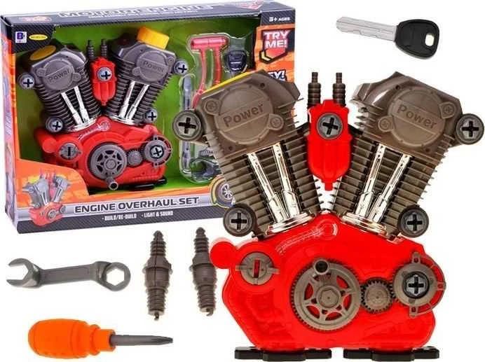 Jokomisiada Atsukamas variklio žaislas mechanikams ZA1170