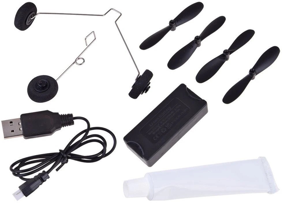 Jokomisiada „Sky Show Airplane“ – lengvas sulankstomas putplasčio lėktuvas su LED ir USB varikliu RC0721