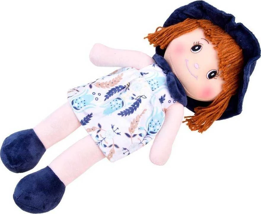 Jokomisiada Rag Doll Maja Material rag doll in a hat ZA3866