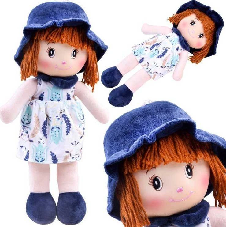 Jokomisiada Rag Doll Maja Material rag doll in a hat ZA3866