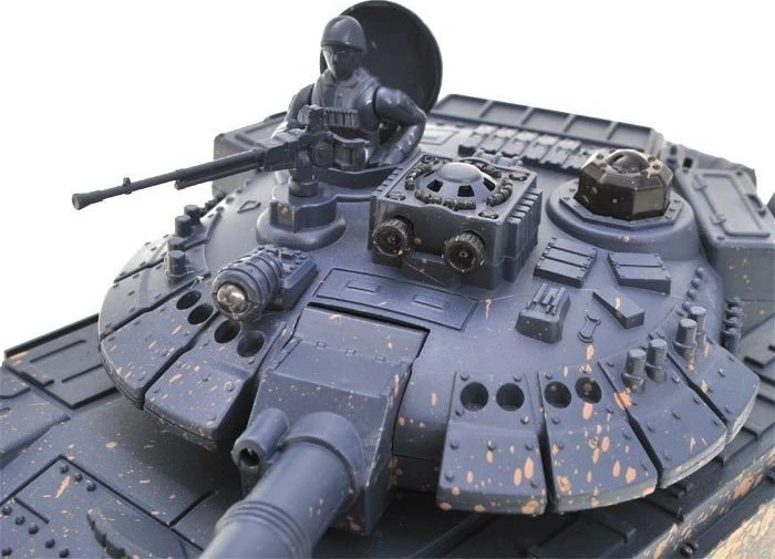 Jokomisiada kontroliuojamas TANK T90 šaudo važiuoja apšviestas RC0373