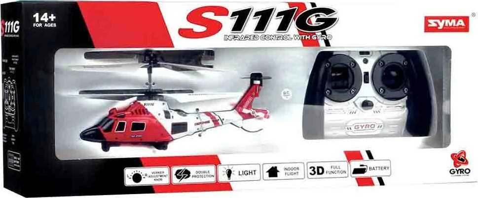 Jokomisiada Syma S111G sraigtasparnis valdomas nuotolinio valdymo pulteliu RC0541