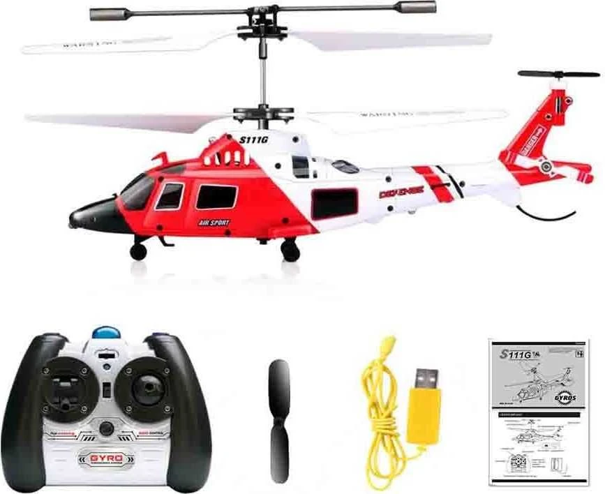 Jokomisiada Syma S111G sraigtasparnis valdomas nuotolinio valdymo pulteliu RC0541