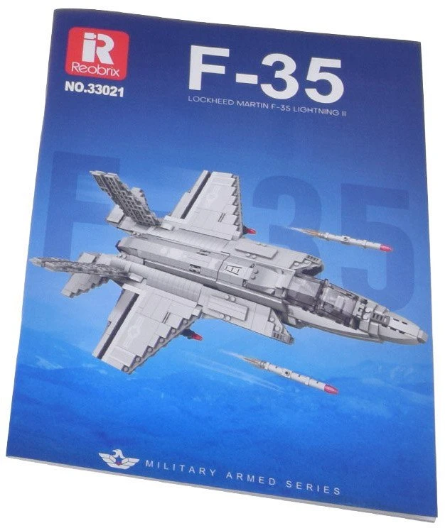 Jokomisiada Techniniai blokai Licencijuotas amerikiečių naikintuvas F-35 Lightning II 1600 dalių ZA5799