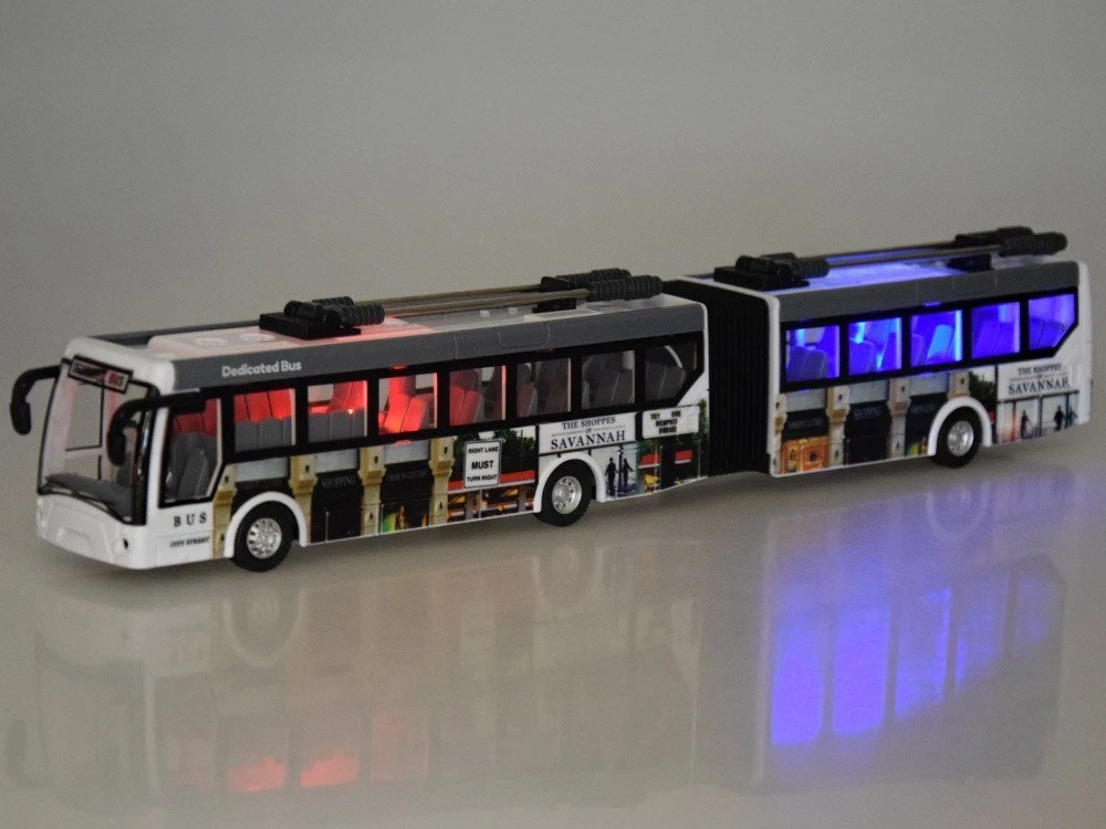 Jokomisiada Nuotolinio valdymo troleibusas 36 cm miesto autobusas RC0673