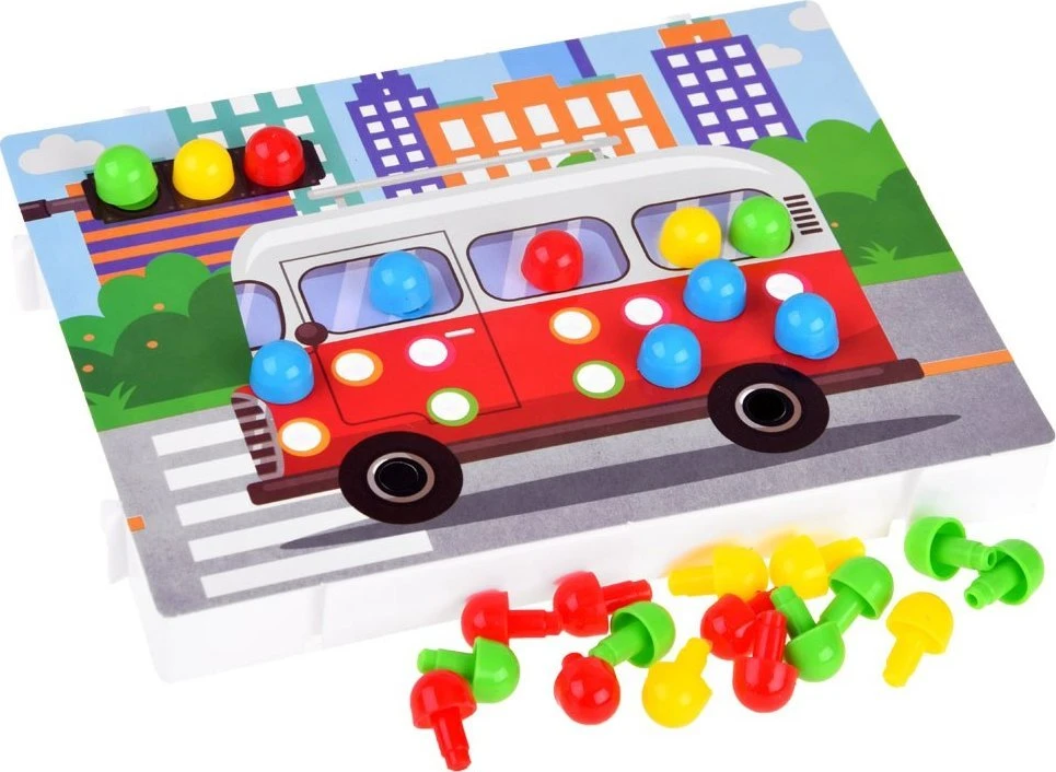 Dėlionė Jokomisiada Puzzle Button educational mosaic ZA4191