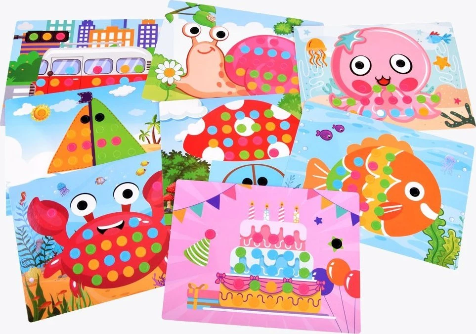 Dėlionė Jokomisiada Puzzle Button educational mosaic ZA4191