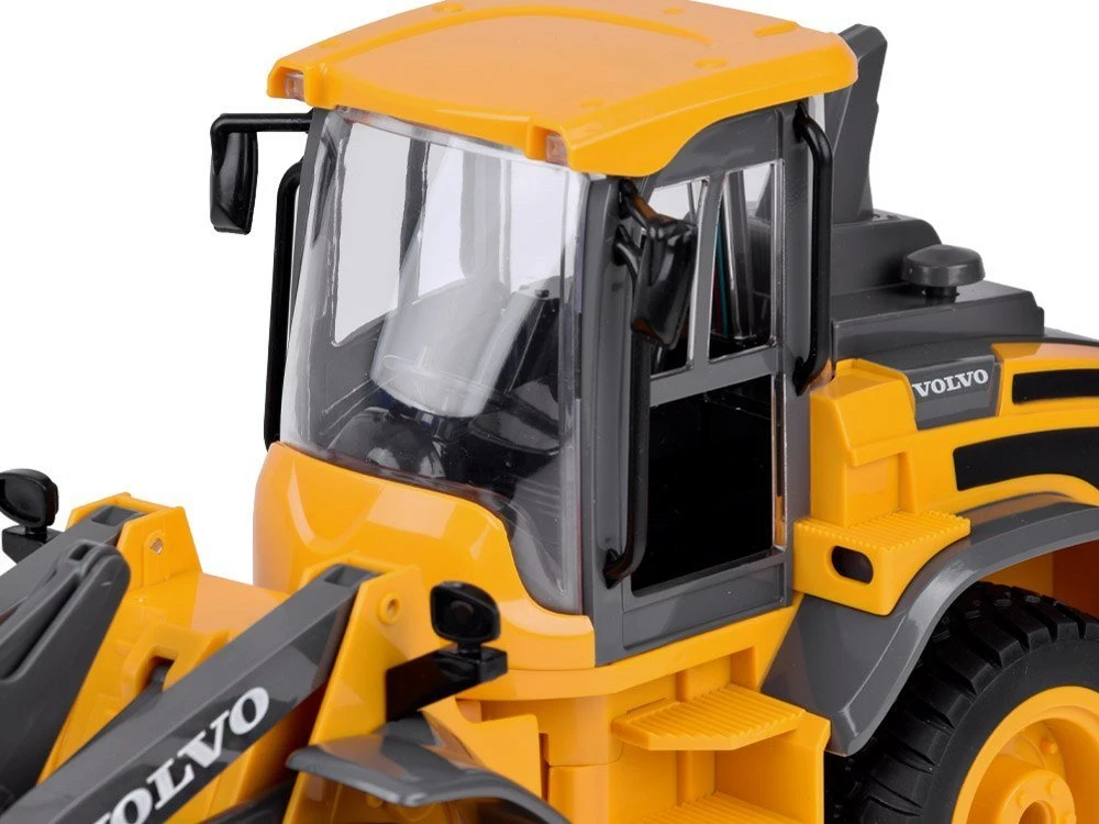 Jokomisiada VOLVO buldozeris 1:16 Nuotoliniu būdu valdomas judantis + šviesa + garsas RC0690