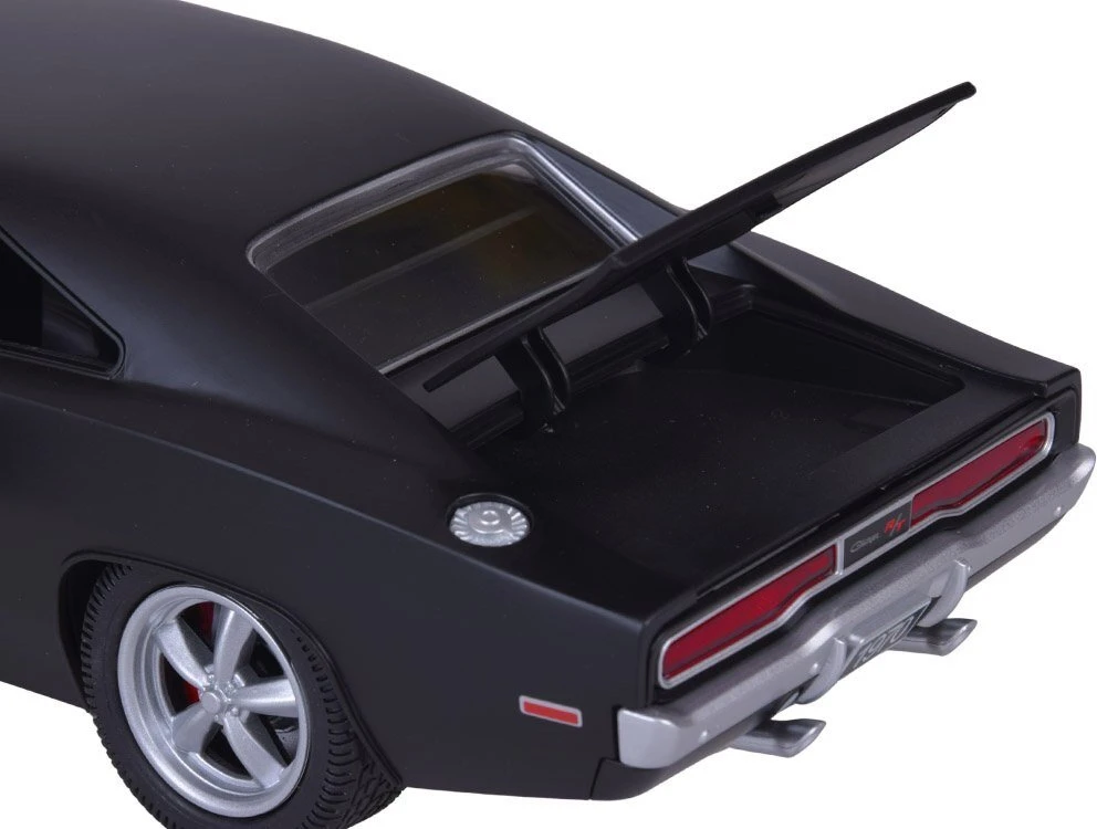Jokomisiada Nuotoliniu būdu valdomas automobilis Dodge Charger R/T 1970 m., ikoniškas amerikietiškas RC0725