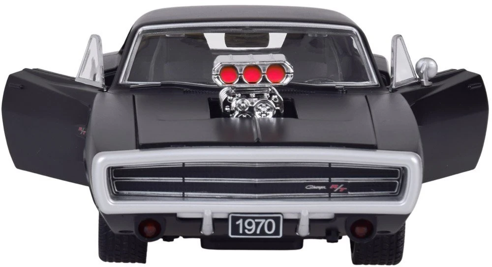 Jokomisiada Nuotoliniu būdu valdomas automobilis Dodge Charger R/T 1970 m., ikoniškas amerikietiškas RC0725