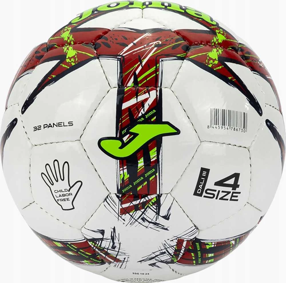 Joma Sport Joma Dali III kamuolys 401412-206 baltas 5
