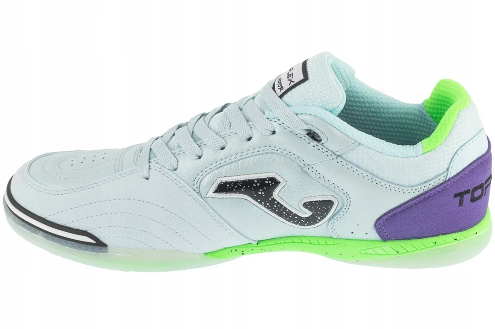 Buty piłkarskie Joma Top Flex 2505 Indoor balta ir-violetinė TOPW2505IN (40,5)