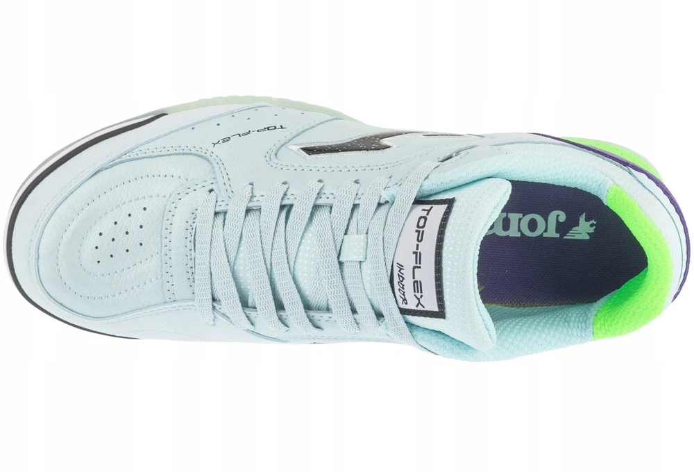 Buty piłkarskie Joma Top Flex 2505 Indoor balta ir-violetinė TOPW2505IN (40,5)