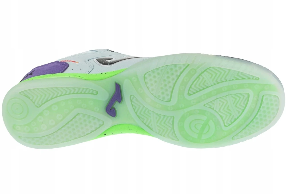 Buty piłkarskie Joma Top Flex 2505 Indoor balta ir-violetinė TOPW2505IN (40,5)