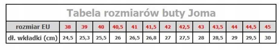 Joma Maxima 2511 IN MAXW2511IN Geltona 40.5