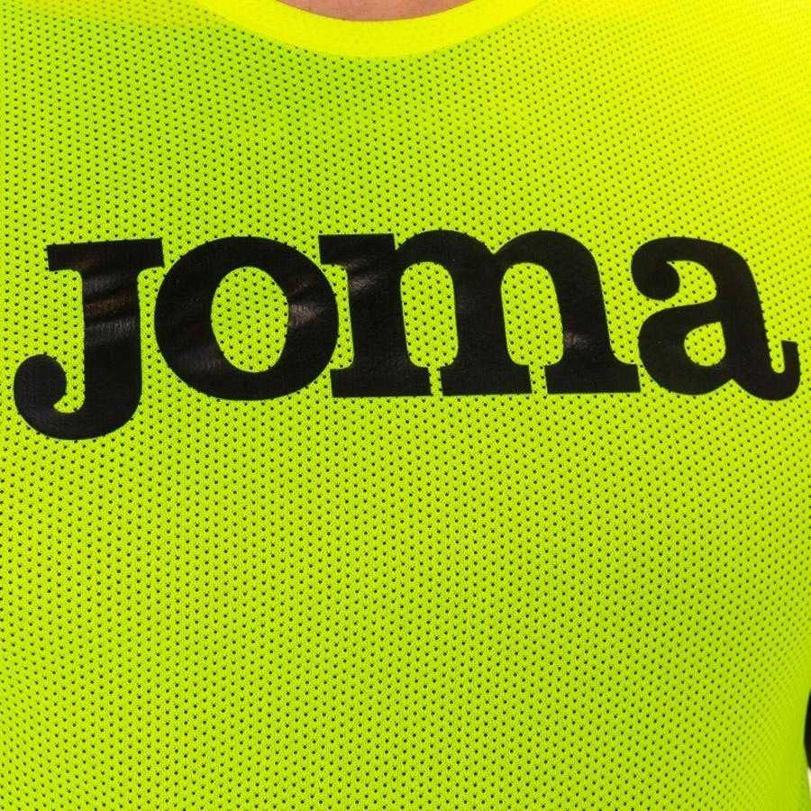 Joma treniruočių liemenė geltona su logotipu