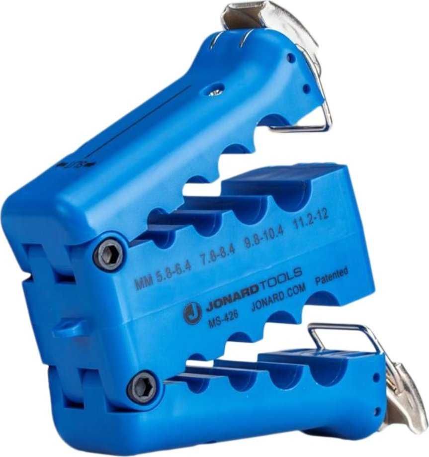 JONARD TOOLS MS-426 izoliacijos nuėmiklis 5,8 mm-12 mm