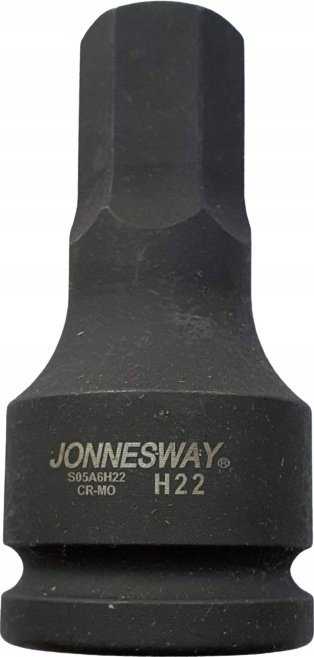 Galvutė su antgaliu Jonnesway S05A6H22; 3/4''; H22