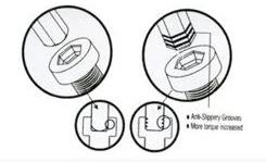 Jonnesway Ypač ilgų šešiakampių raktų rinkinys 1,5-10 mm 9vnt. H03SA109S