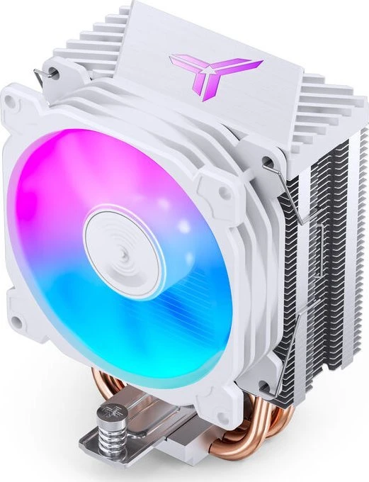 Jonsbo CR-1400 E procesoriaus aušintuvas RGB – 92mm, baltos spalvos