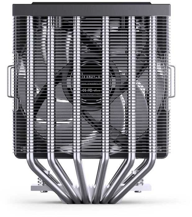 Jonsbo CR-3000E 3-Pin procesoriaus aušintuvas, Dual-Tower, RGB, 260W TDP – juodos spalvos, 120mm