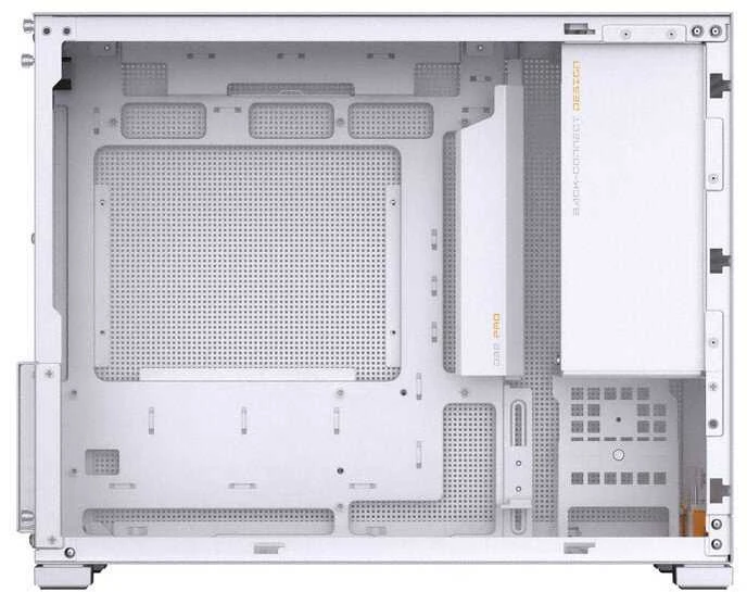 Jonsbo D32 PRO Mesh PC-kompiuterio korpusas, Mini-kompiuterio korpusas, mATX – baltos spalvos