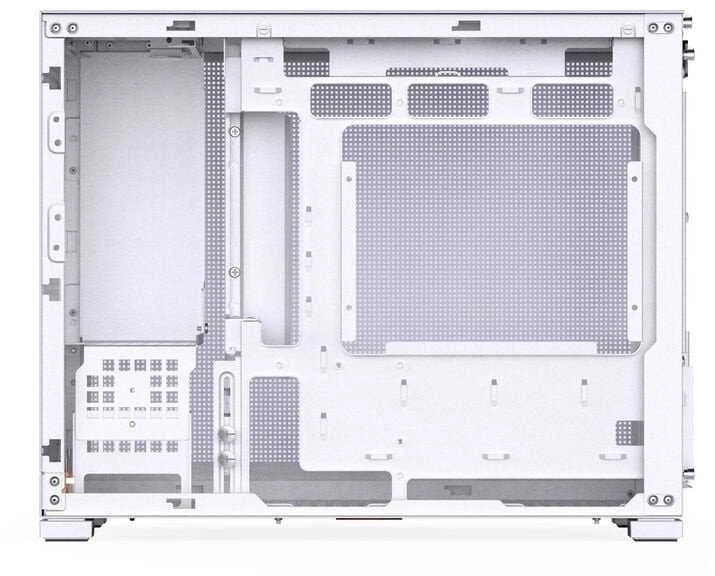 Jonsbo D32 PRO Mesh PC-kompiuterio korpusas, Mini-kompiuterio korpusas, mATX – baltos spalvos