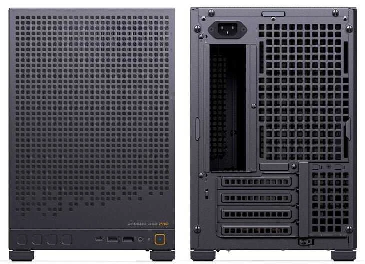 Jonsbo D32 PRO Mesh PC case, mini case, mATX – juodas