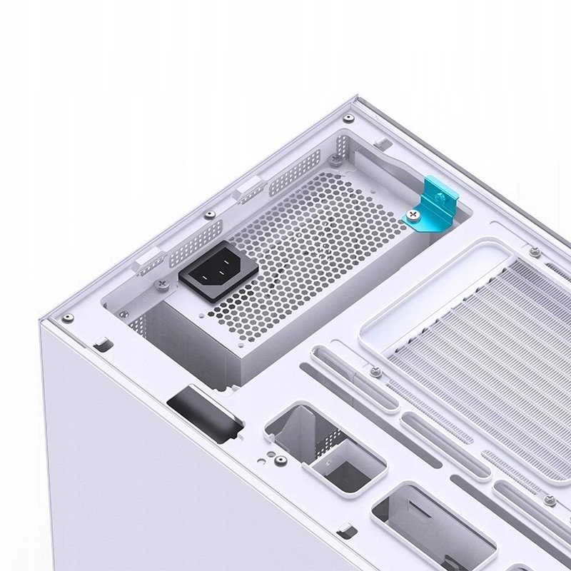 Jonsbo D32 STD Baltas PC-kompiuterio korpusas, Mini-kompiuterio korpusas, mATX, Tempered Glass – baltos spalvos