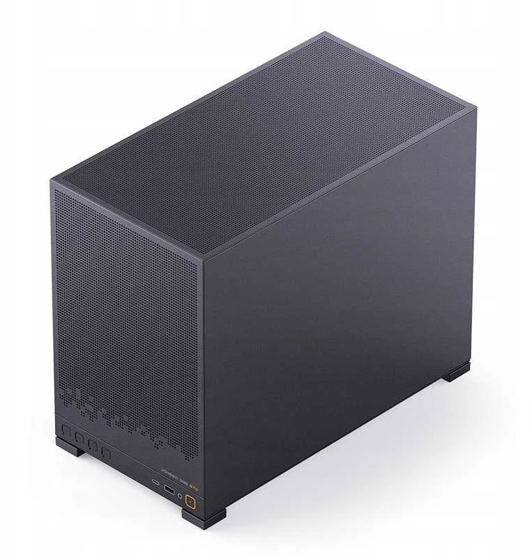 Jonsbo D32 STD Juodas PC-kompiuterio korpusas, Mini-kompiuterio korpusas, mATX, Tempered Glass – juodos spalvos