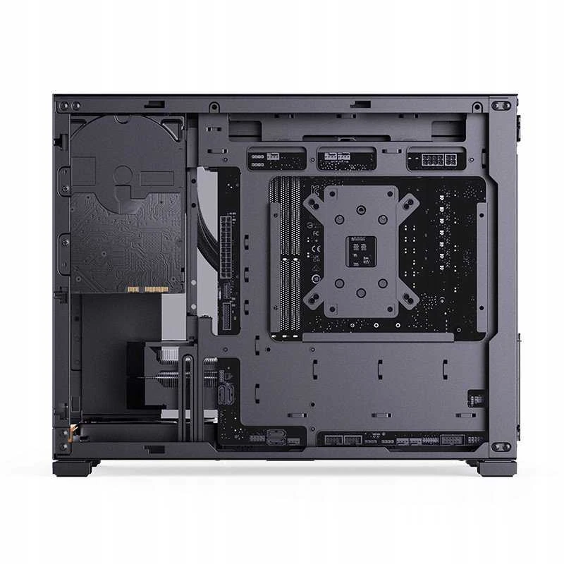Jonsbo D32 STD Juodas PC-kompiuterio korpusas, Mini-kompiuterio korpusas, mATX, Tempered Glass – juodos spalvos
