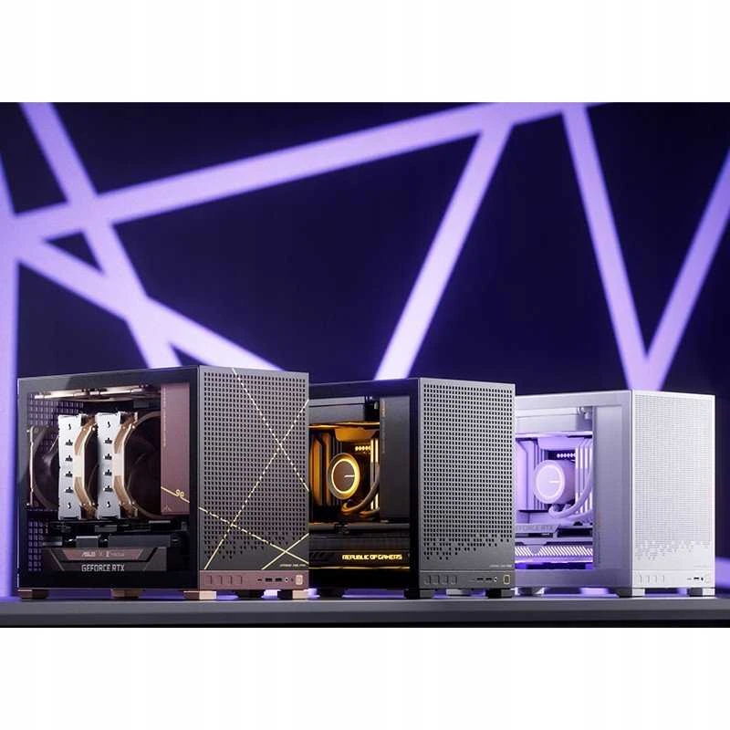 Jonsbo D32 STD Juodas PC-kompiuterio korpusas, Mini-kompiuterio korpusas, mATX, Tempered Glass – juodos spalvos