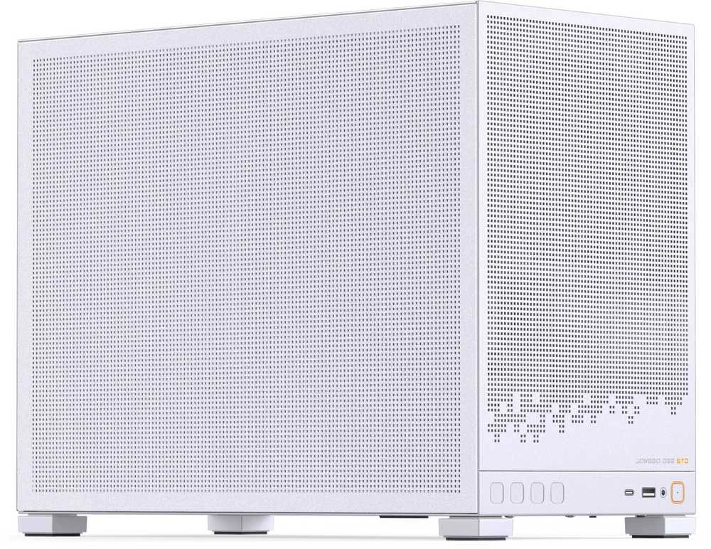 Jonsbo D32 STD Mesh PC-kompiuterio korpusas, Mini-kompiuterio korpusas, mATX – baltos spalvos