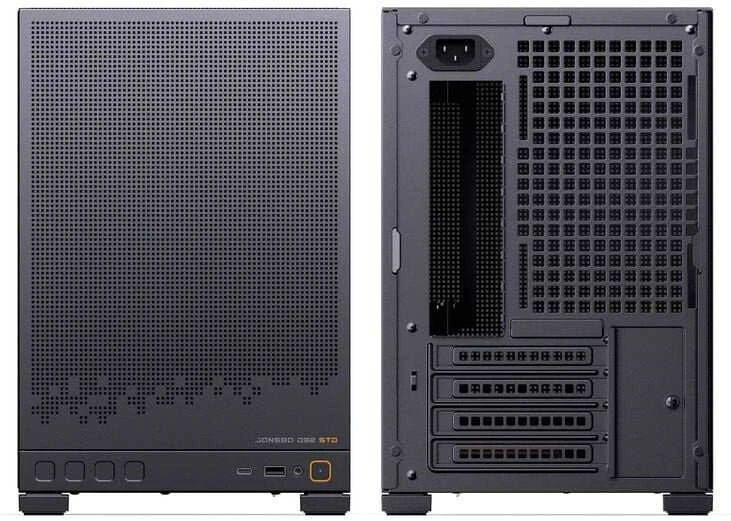 Jonsbo D32 STD Mesh PC-kompiuterio korpusas, Mini-kompiuterio korpusas, mATX – juodos spalvos