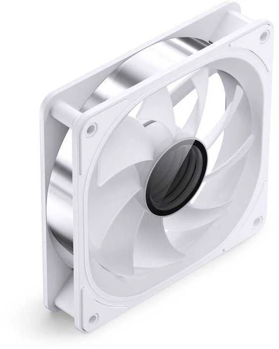 Jonsbo FR-606W PWM-korpuso ventiliatorius, RGB – 120mm, baltos spalvos