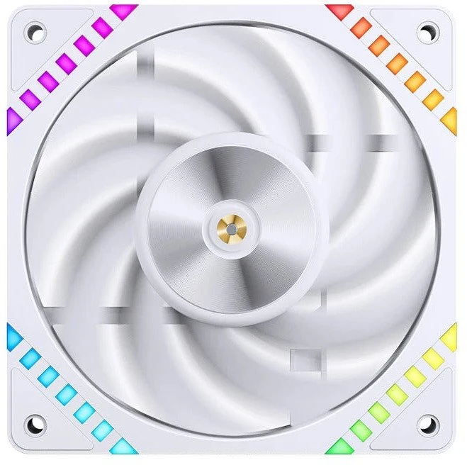 Jonsbo HF2-120 Fan, Reverse Blade, PWM, ARGB – 120mm, baltas