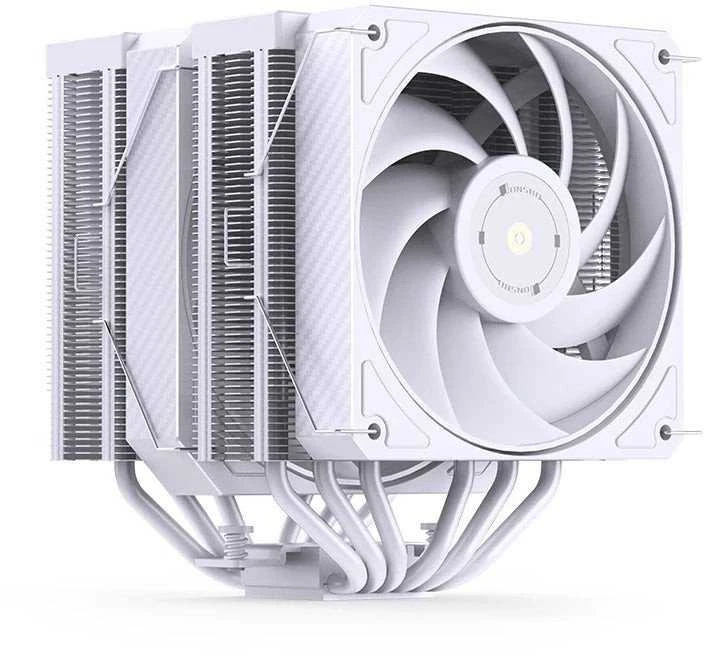 Jonsbo HX6280 procesoriaus aušintuvas, PWM, RGB – 130mm, baltos spalvos