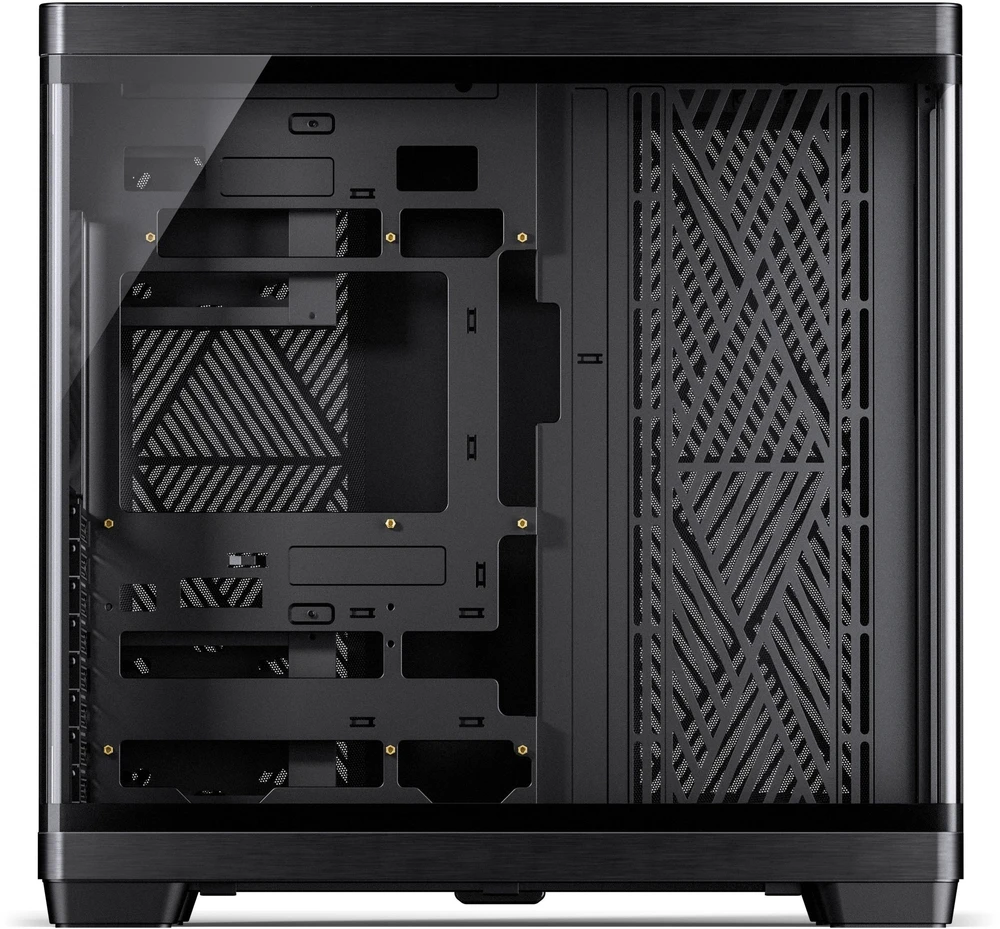 Jonsbo TK-4 Case, Mid-Tower, ATX, Tempered Glass – Juodas