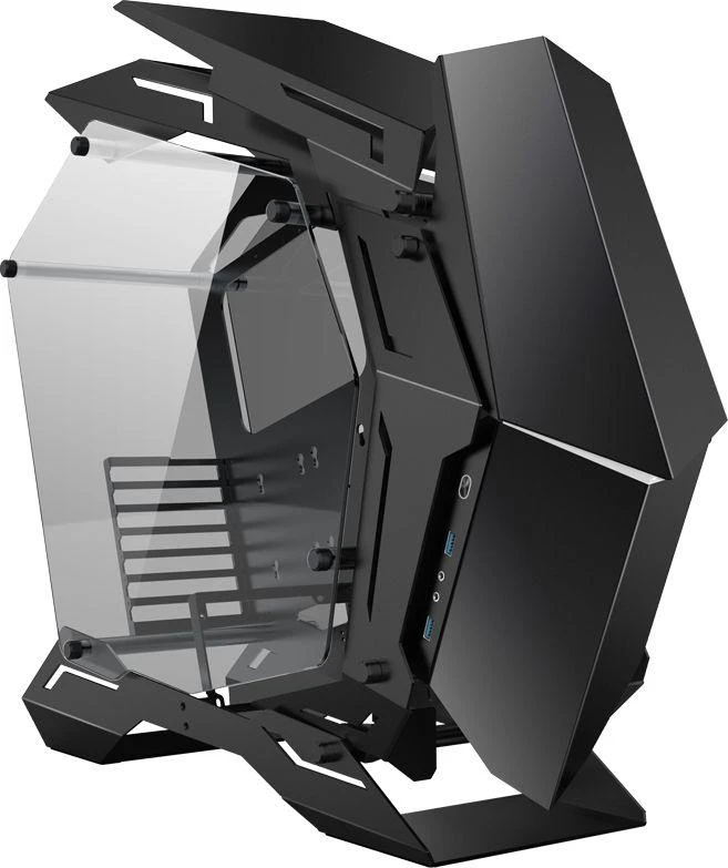 Jonsbo MOD3 Big-Tower Showcase, Tempered Glass – juodos spalvos