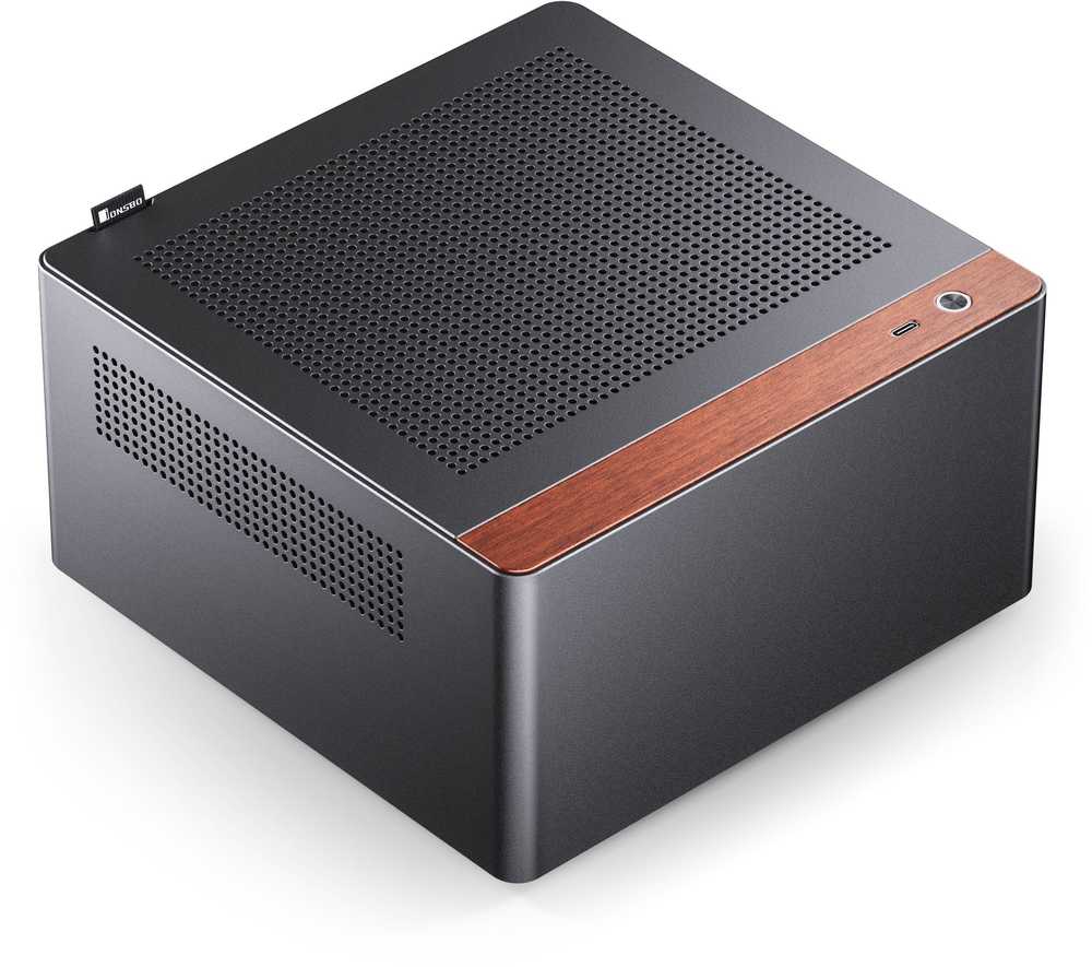 Jonsbo N10 PC kompiuterio korpusas, Mini-Tower, Mini-ITX – juodos spalvos